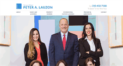 Desktop Screenshot of lauzonfamilylaw.com